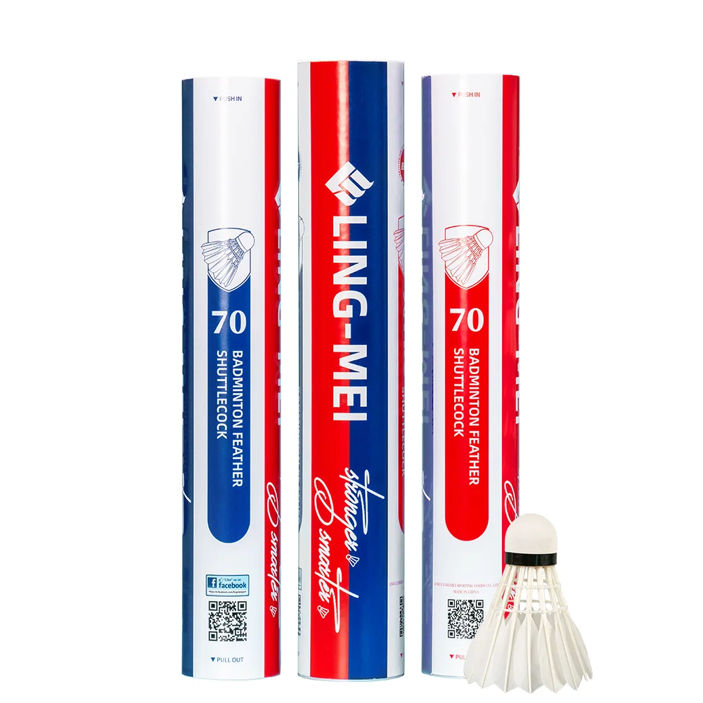 Ling-Mei Ling-Mei 70 Feather Shuttlecock — badminton shuttlecock